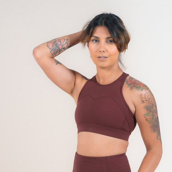 Uplift Crew Neck Sports Bra