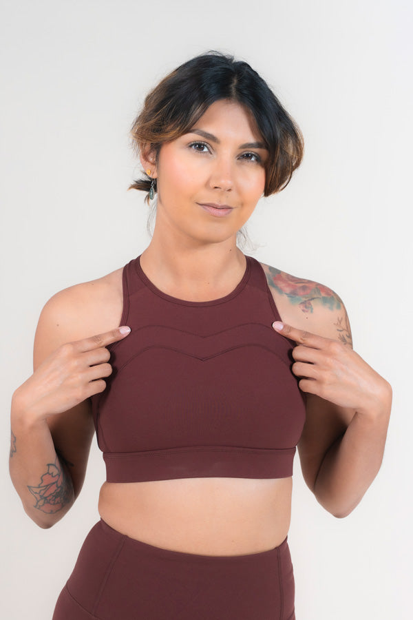 Uplift Crew Neck Sports Bra