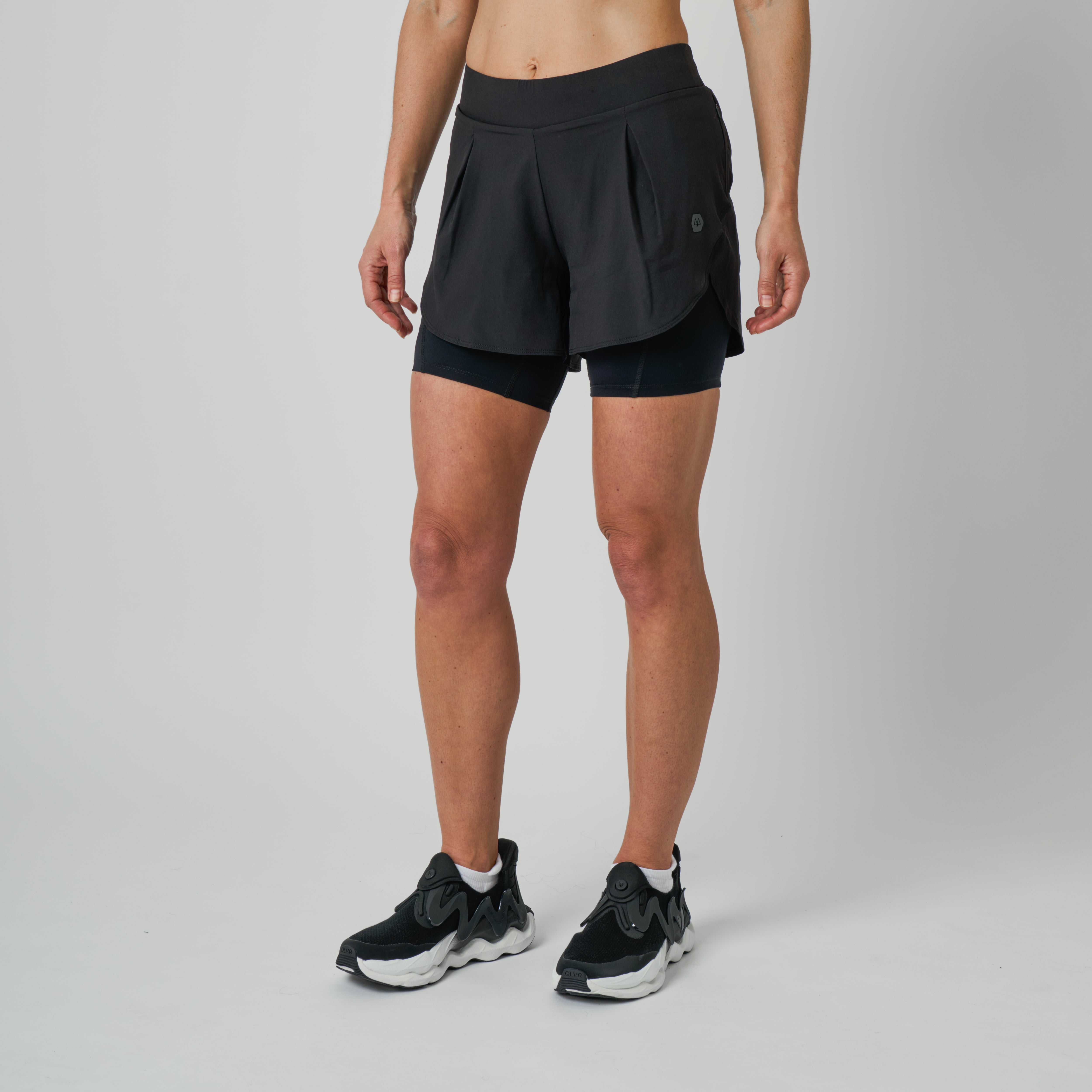 2 in 1 Workout Short - Black