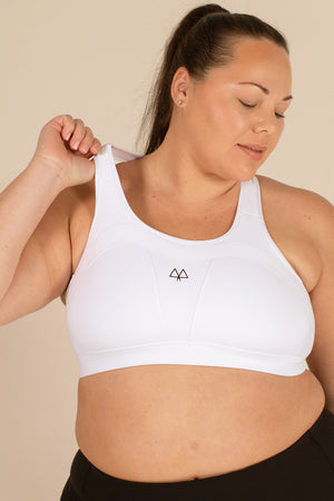 Maaree empower sports bra white
